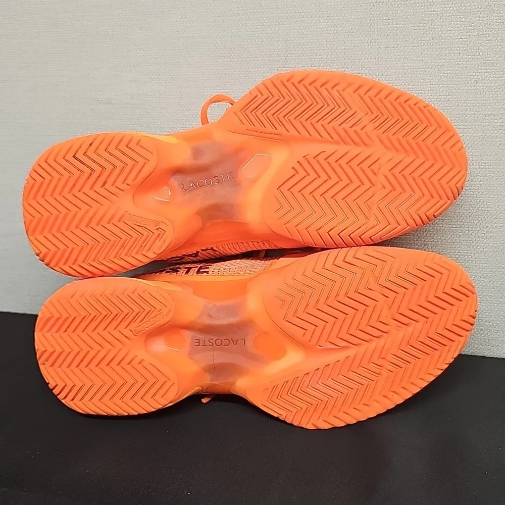 Lacoste Orange Athletic Shoes - Picture 9 of 10